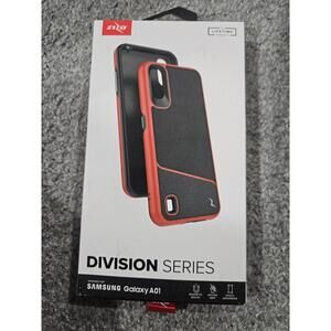 Phone Case For Samsung A01 Zizo Division Series Red And Black